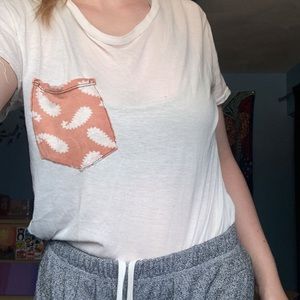 light fabric tee shirt